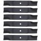 6PK High Lift Lawn Mower Blades Fits Cub Cadet 01005337 02005018 942-04416