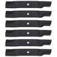 6PK High Lift Lawn Mower Blades Fits Cub Cadet 01005337 02005018 942-04416