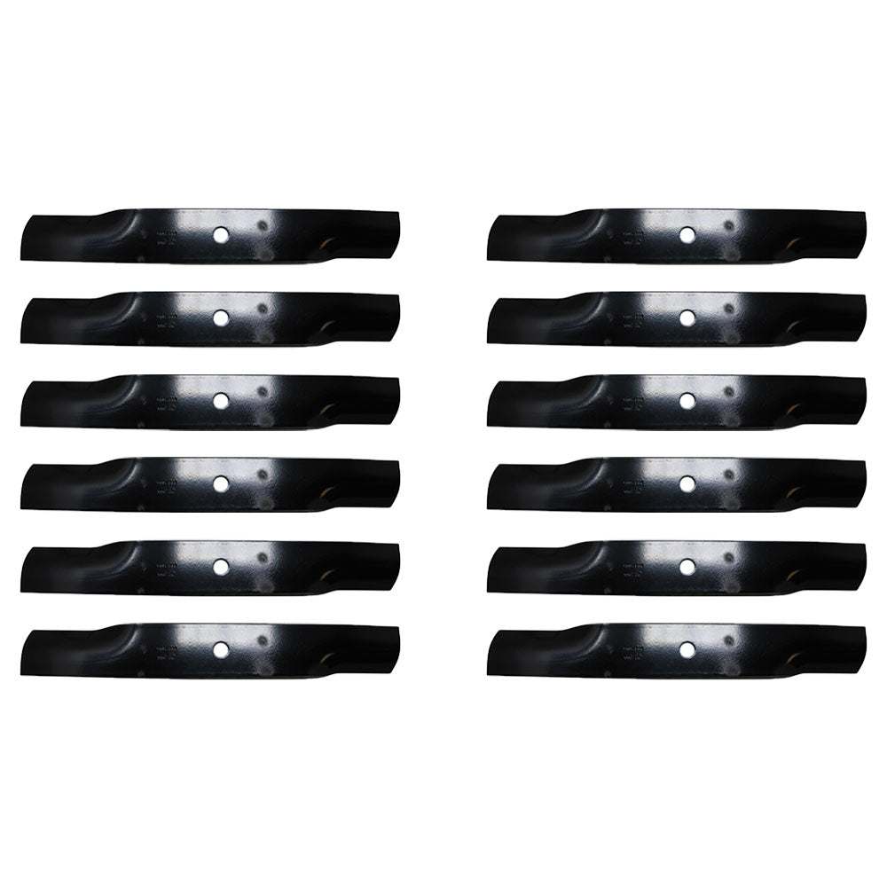 Qty 12: High Lift Mower Blade Fits Hustler Replaces 603995