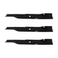 Qty 3: High Lift Mower Blade Fits Dixie Chopper Replaces 30227-52X
