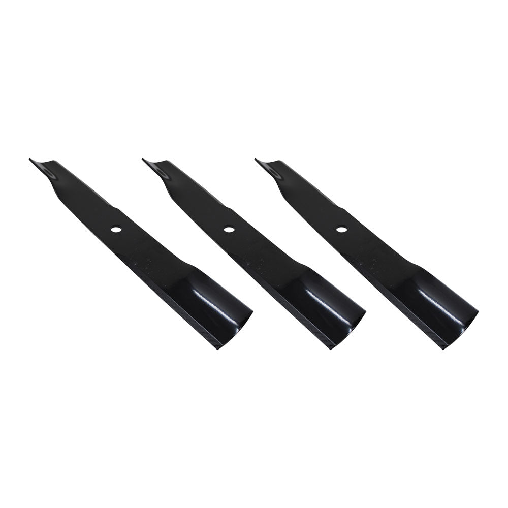 3 pack High Lift Blades for Hustler Z Zero Turn Mower 52" Deck Raptor Limited