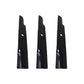 3PK Oregon G6 Fits Gator Mower Blades for 52" Hustler Fast Track, Mini Z Mowers