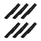 Qty 6: High Lift Mower Blade  Fits Hustler Replaces 603995