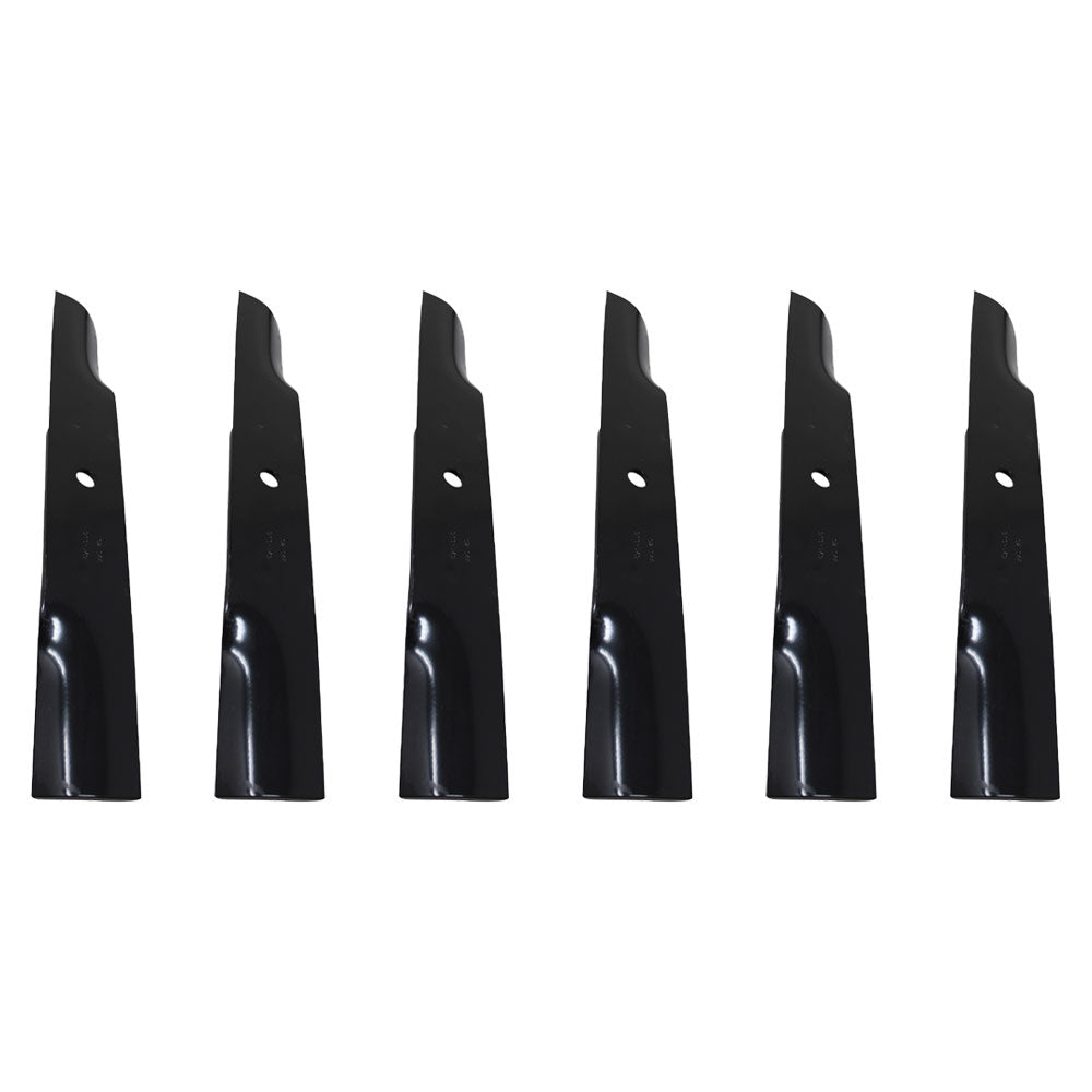 Qty 6: High Lift Mower Blade  Fits DIXIE
