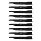 Qty 9: High Lift Mower Blade Fits Dixie Chopper Replaces 30227-52X