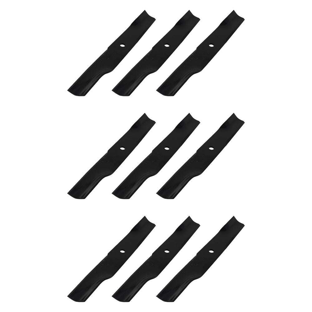 Qty 9: High Lift Mower Blade Fits Hustler Replaces 603995