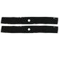 Qty 2: Mulching Blade
 Fits Sabre Replaces AM137325