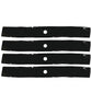 Qty 4: Mulching Blade
 Fits Sabre Replaces AM137325
