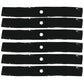 Qty 6: Mulching Blade
 Fits John Deere Replaces AM112991