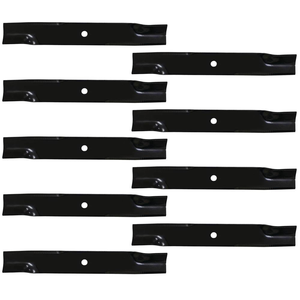 9 pk Lawn Mower Blades 52" Cut Deck for Ariens Gravely Fits John Deere Fits Exma