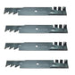 Set of (4) Mulching Blades fits Scag 32" 48" Cut 482461