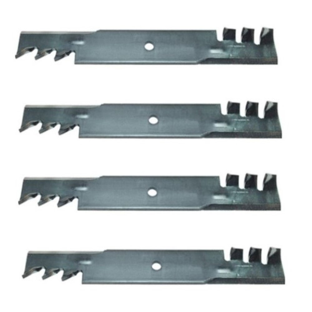 Qty 4: Heavy Duty Toothed Mulching Blade Fits Toro Replaces 107-3192