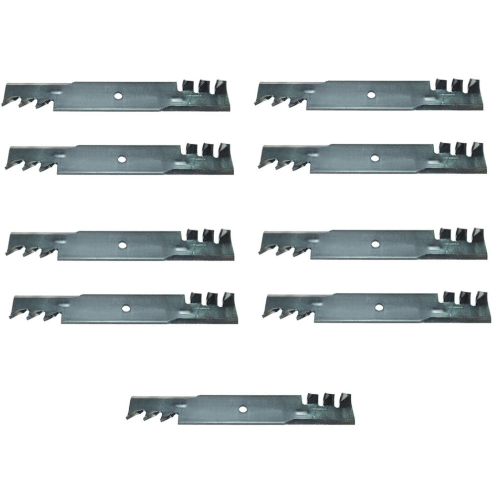 Qty 9: Heavy Duty Toothed Mulching Blade Fits Great Dane Replaces D18086
