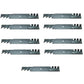 Qty 9: Heavy Duty Toothed Mulching Blade Fits Encore Replaces 453024