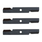 Qty. 3: Notched Mower Blade Fits Toro Replaces 109-6872