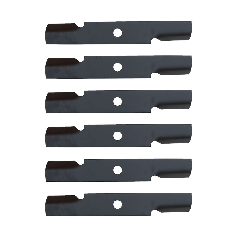 Qty. 6: Notched Mower Blade Fits Toro Replaces 109-6872