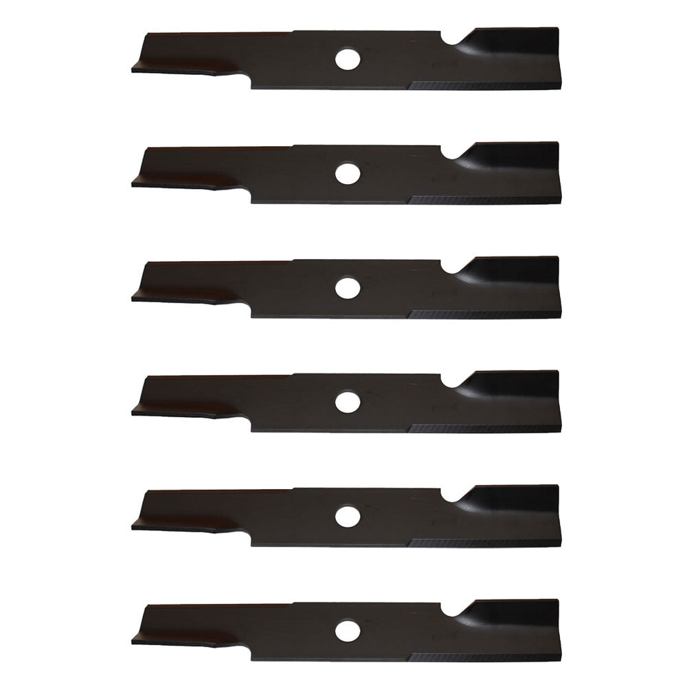 (6) High Lift Mower Blades Fits Exmark Zero Turn Mower 48" Deck Repl. 103-6401-S