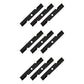 Qty. 9: Notched Mower Blade  Fits Toro Replaces 109-6872