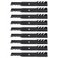 Fits Husqvarna 539119837 50" Deck HiLift Fusion Blades Dixon Ram 50 Ultra 9PK