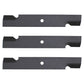 3 Blades for Snapper Pro Zero Turn Mower Deck 48" Cut S150X S50XT S150XTS50