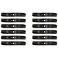 Qty 12: Mower Blade  Fits White Replaces 742-3036