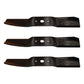 Set of 3 Mower Blade Fits Cub Cadet GT2186 GT2544 208 209 2518 759-3939