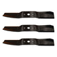 3PK Blades Fits Cub Cadet 44 GT2186 GT2544 208 209 2518 759-3939"