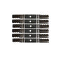 Set of 6 Toothed Mower Blades Fits John Deere 1420 1435 1445 1565 62" Deck