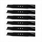 (6) High Lift Garden Tractor Blades Fits MTD 50" Deck Fits Troy-Bilt 942-0171