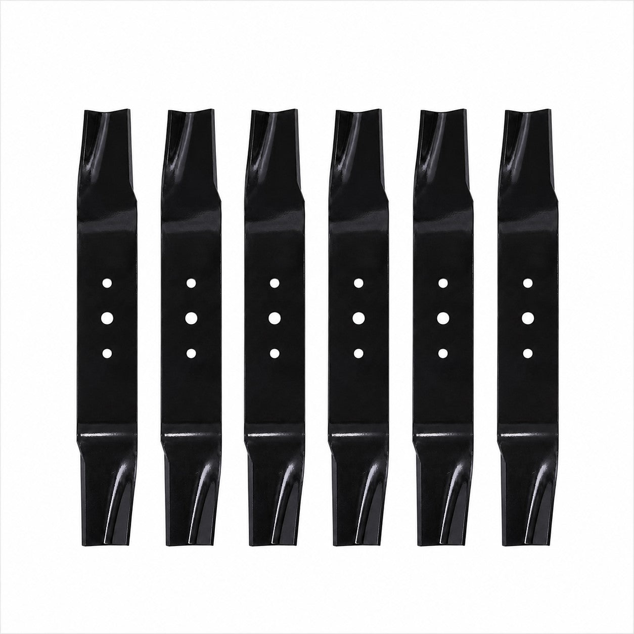 (6) High Lift Garden Tractor Blades Fits MTD 50" Deck Fits Troy-Bilt 942-0171
