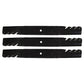 (3) Replacement Toothed Blades 107-0214-03 Fits Toro 3320, 3280-D, 4000-D, 7200