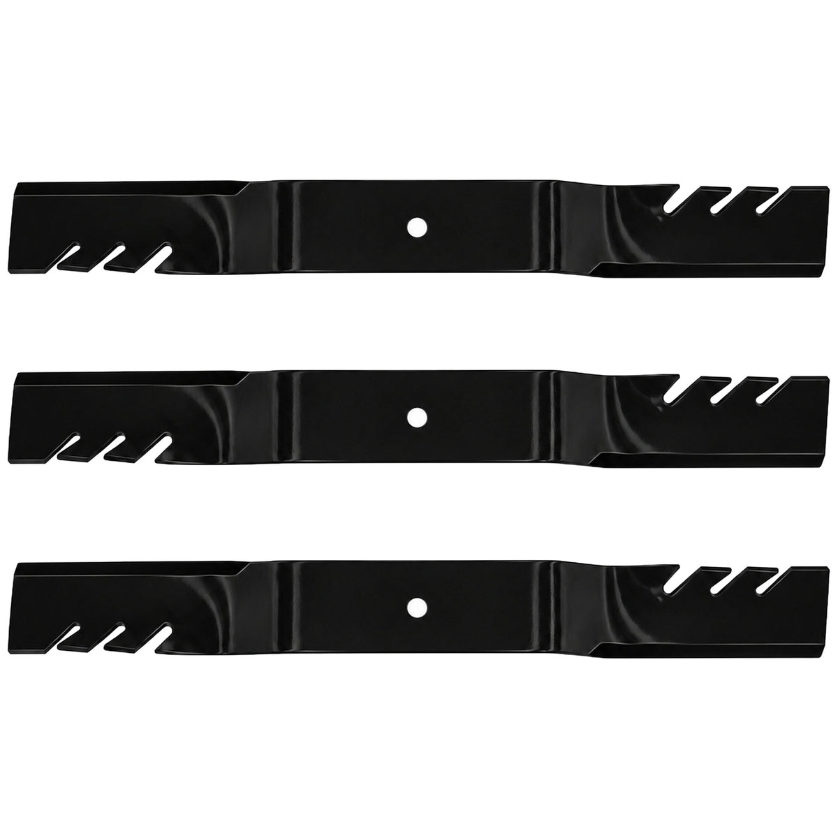Three New Aftermarket Replacement Mulching Blades Fits Toro 3320 3280-D 4000-D