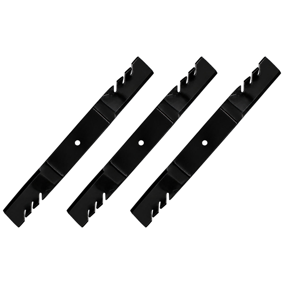 Set of (3) Toothed Blades 107-0214-03 Fits Toro Recycler & Groundsmaster