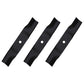 3pk Toothed Blades fit Fits Cub Cadet 742-04417 1005336 942-04417 L48 M48 Tank