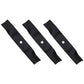 3pk Blades Fits Cub Cadet Zero Turn Mower Z Force & Tank 54" Deck