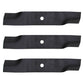 Qty 3: High-Lift Mower Blade Fits Cub Cadet Replaces 02005017