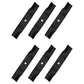 6 Pack Blades Fits Cub Cadet MTD 02005017 1005336 742-04417 942-04417 942-04417A