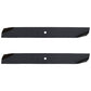 Qty 2: Heavy Duty Mower Blade Fits Country Clipper Replaces H1667