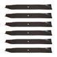 QTY 6: Heavy Duty Mower Blade
 Fits Country Clipper Replaces H1667