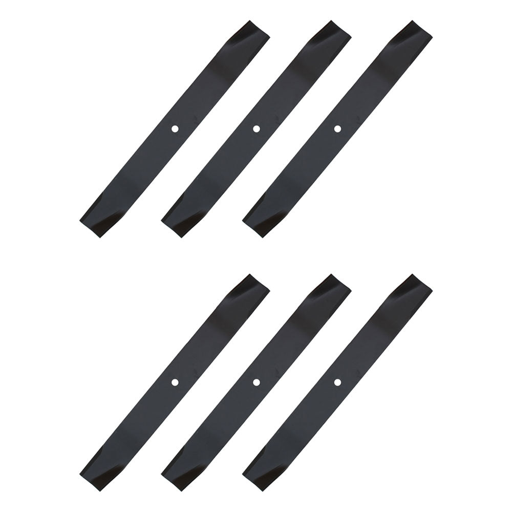 QTY 6: Heavy Duty Mower Blade
 Fits Grasshopper Replaces 320242