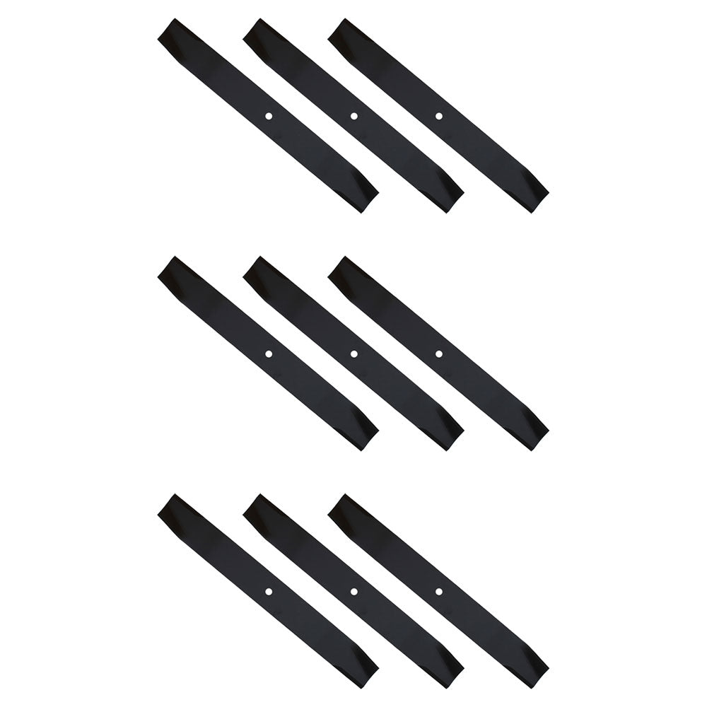 (9) Blades Fits Grasshopper 61" 320243 320245 7079222 7079222 Zero Turn