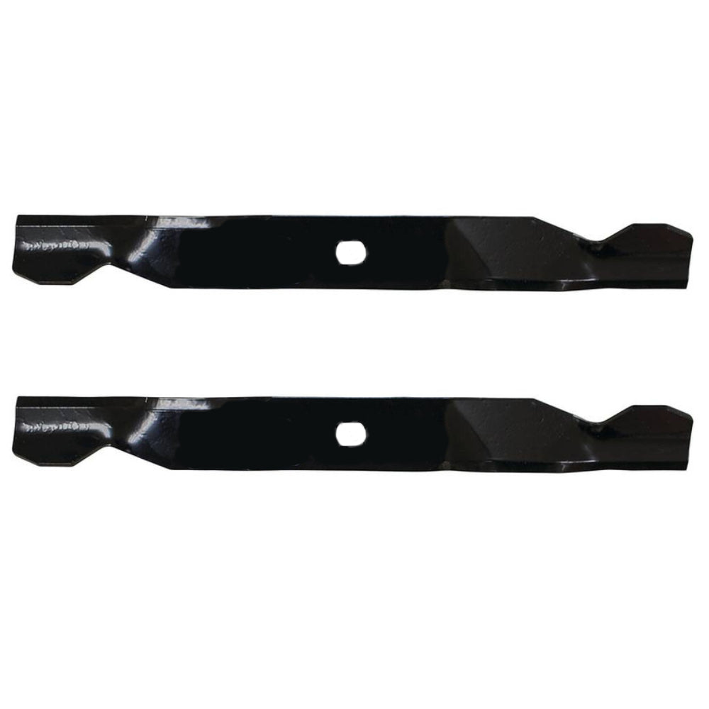 Qty 2: Notched High-Lift Blade Fits Troy Bilt Replaces 1910917