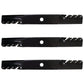 3 Blades Fits Gator G5 Fits John Deere 60" 260 261 381 400 420 430 455 596-734