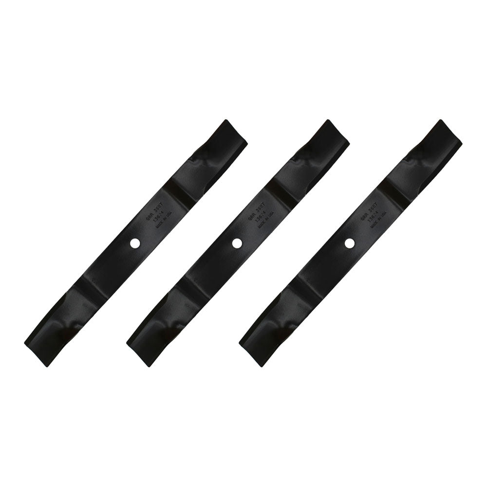 Qty 3: Standard Lift Mower Blade Fits Hustler Replaces 602771