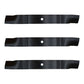 Qty 3: Standard Lift Mower Blade Fits Hustler Replaces 602771