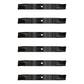 Set of (6) Mower Blades Fits Gravely Fits Exmark Fits Toro Fits Ariens 60" Cut