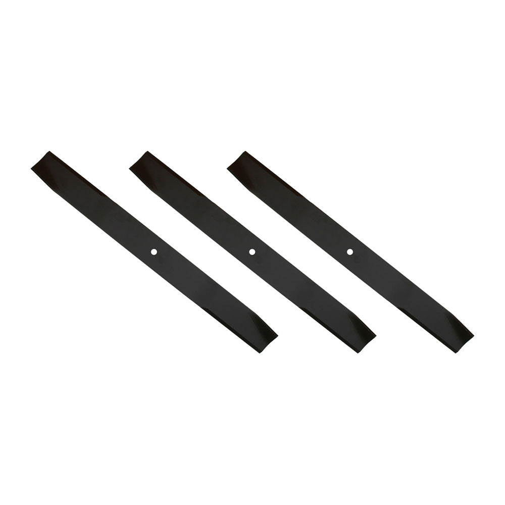 72" Cut 6403 Lawn Mower Blade Set 3 Fits Grasshopper 320250 Fits Hi-Lift 1/2" CH