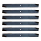 Qty 6: High-Lift Blade Fits Grasshopper Replaces 320250