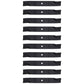 Qty 10: Non-Notched Mower Blade Fits Gravely Replaces 03253800