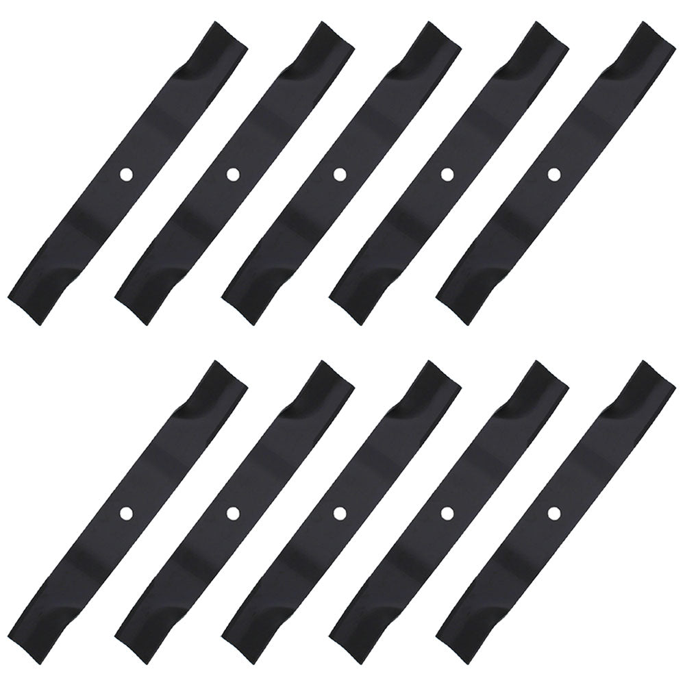 Qty 10: Non-Notched Mower Blade Fits Wright Replaces 71440004